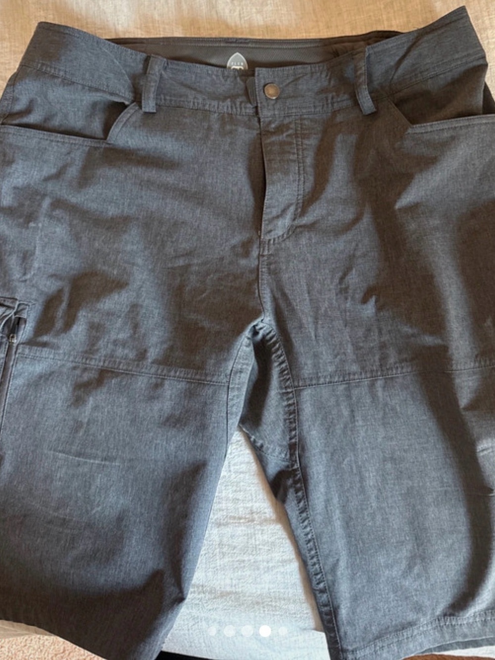 Club Ride Men's Gray Shorts - Picture 4 of 5